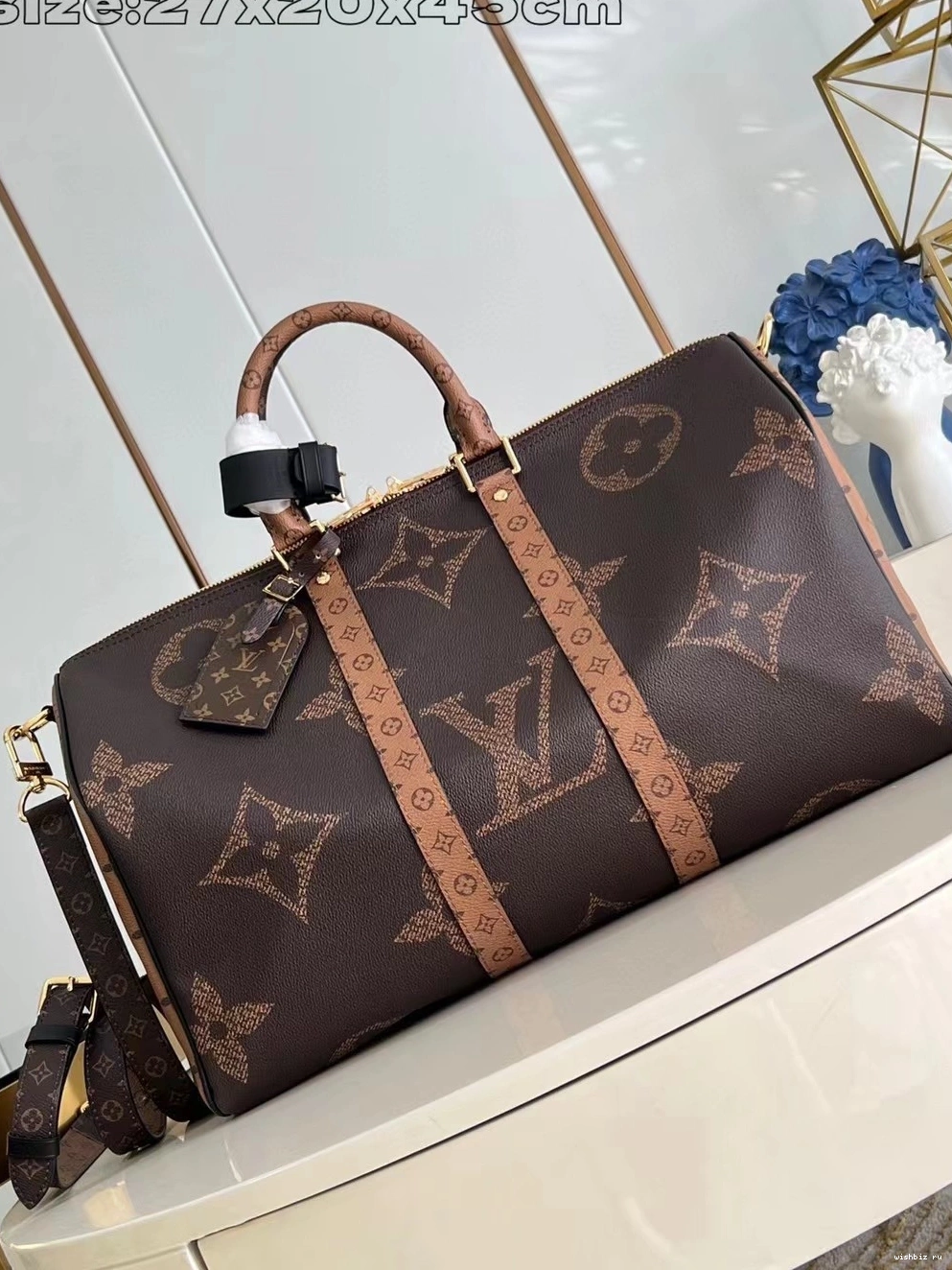 WIS BANDOULIÈRE 45 VUITTON KEEPALL LOUIS 0712